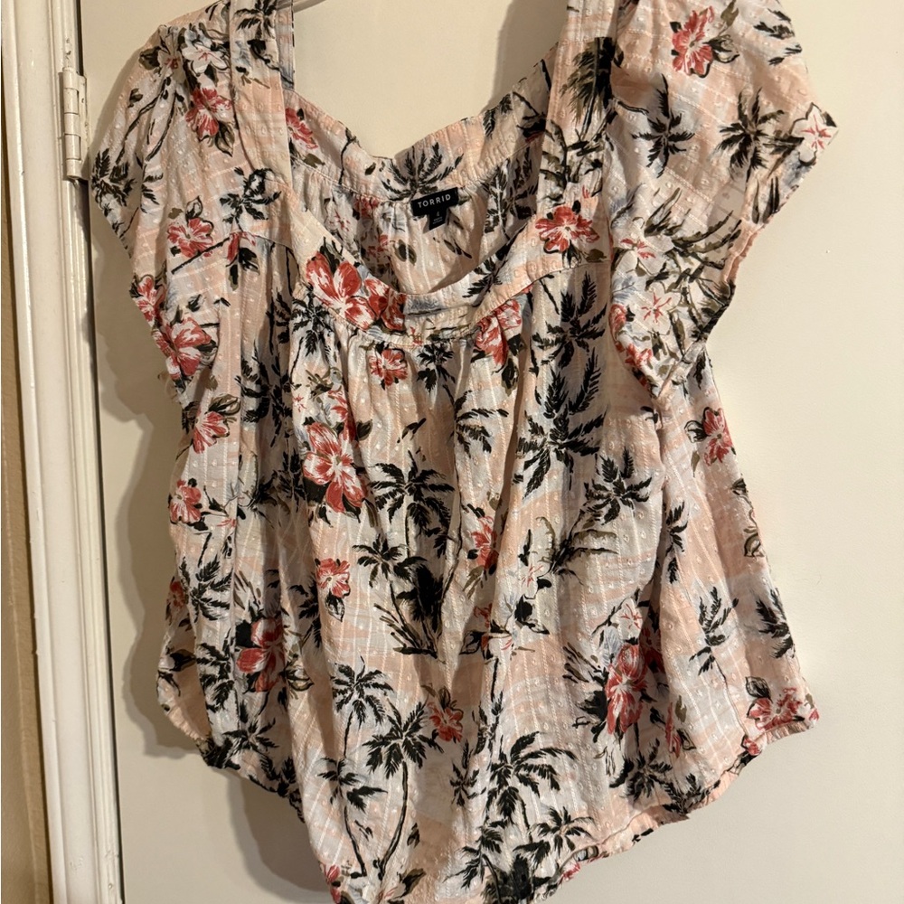 Floral Print Women Top
